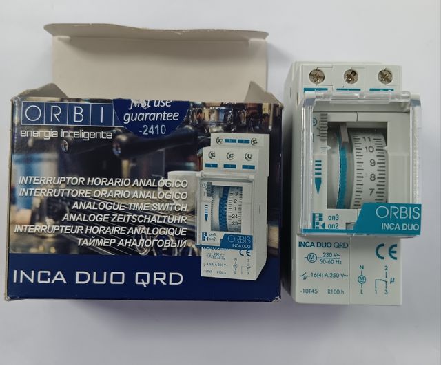 Interruptor horario analógico