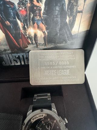 Reloj police edicion liga de la justicia
