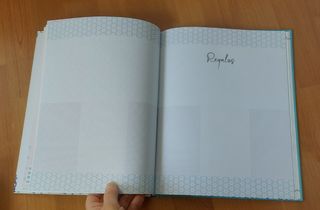 Libro de firmas comunión 