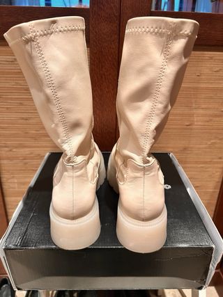 Botin crudo polipiel nuevo Berskha