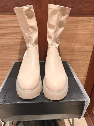 Botin crudo polipiel nuevo Berskha