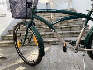 Bicicleta cruiser classic trek verde