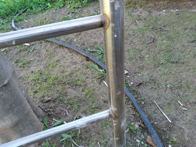 VALLA DE ACERO INOX. IDEAL PARA PISCINAS O SIMILAR