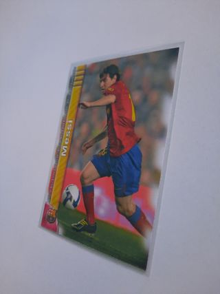 Carta de Futbol Mundicromo Lionel Messi