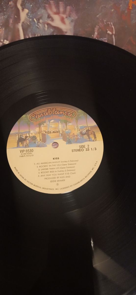 Kiss ALive II, japones