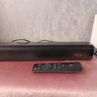 Barra de sonido y subwoofer