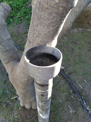 TUBO ACERO INOX PARA CHIMENEAS CON CODO Y SALIDA