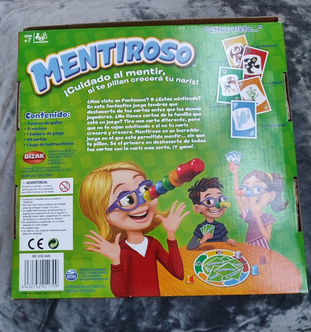 Juego Mentiroso