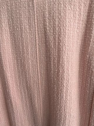 Abrigo rosa doble botonadura