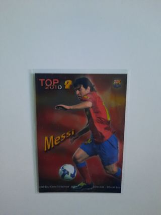 Carta de Futbol Mundicromo Lionel Messi