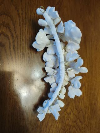 Tocado trasero novia 