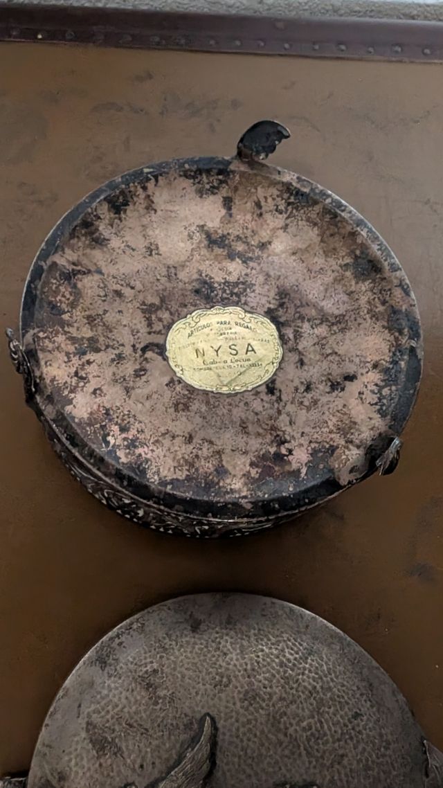 Joyero caja metálica 