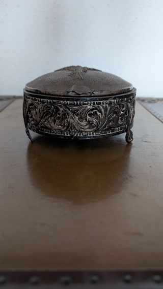 Joyero caja metálica
