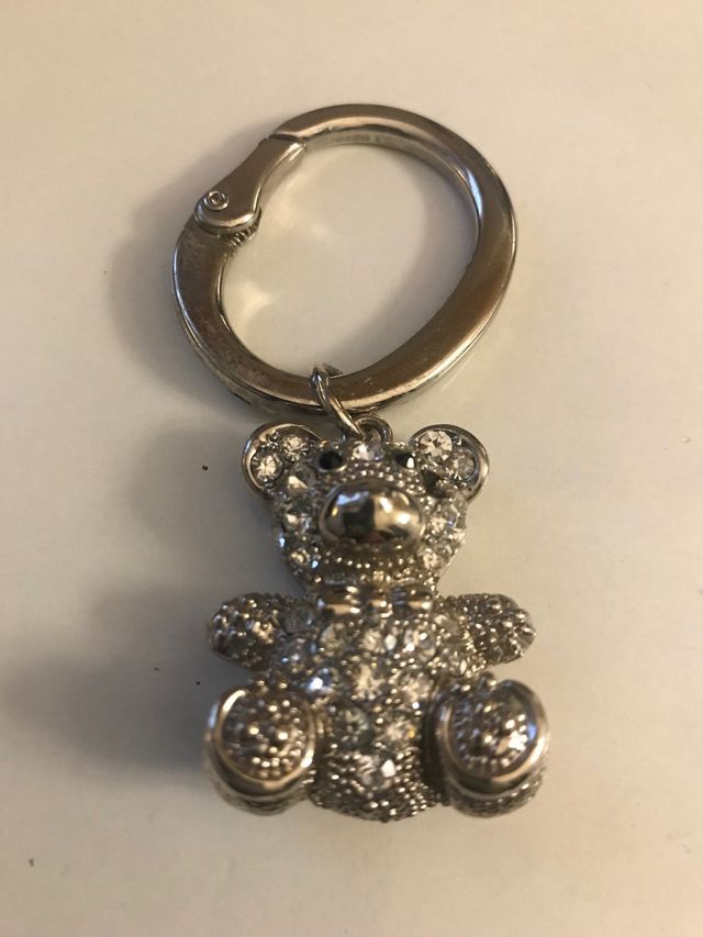 Llavero osito y brillis