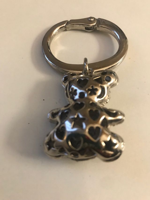 Llavero osito y brillis