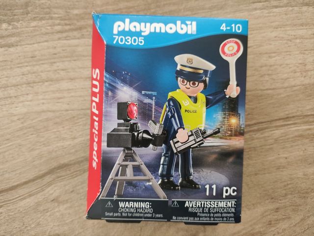 Lote Camión policía y Playmobil