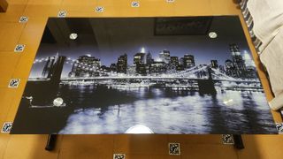 Mesa cristal elevable New York