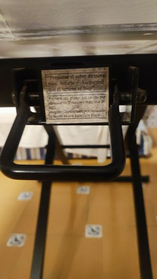 Mesa cristal elevable New York