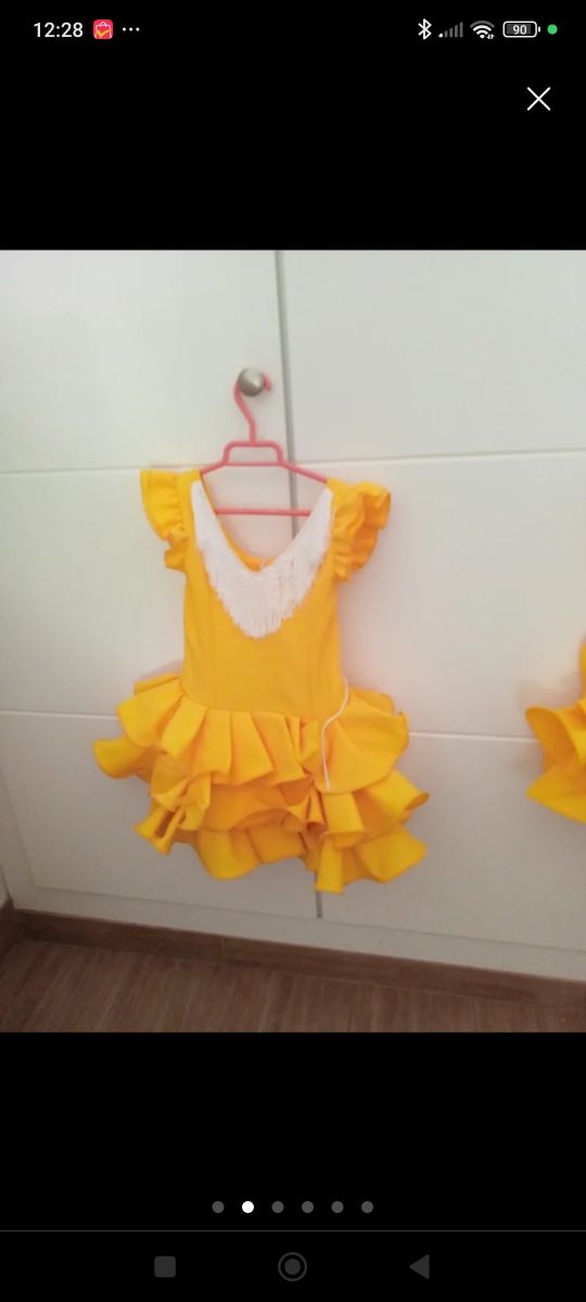 Vestido de gitana talla 4