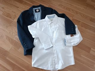 Americana
 y camisa niño