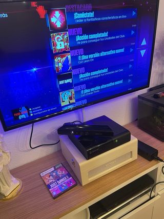 Xbox 360 E con Kinect y Just Dance