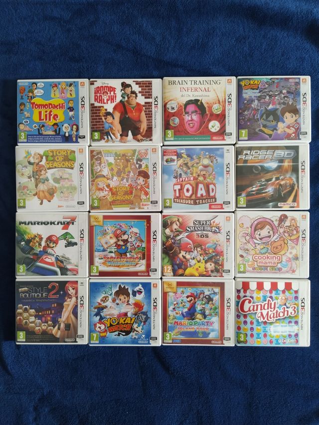 Cajas VACÍAS 3DS Nintendo DESDE 4 Euros