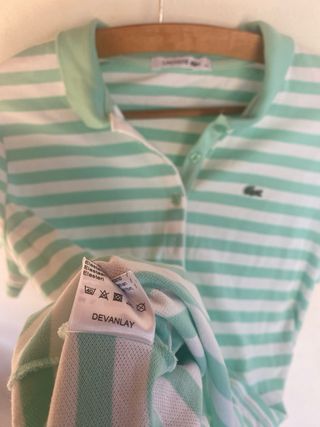 Polo Lacoste mujer 40