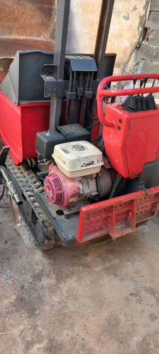 Carretilla oruga o minidumper hinowa