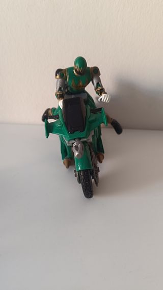 Power Ranger con moto