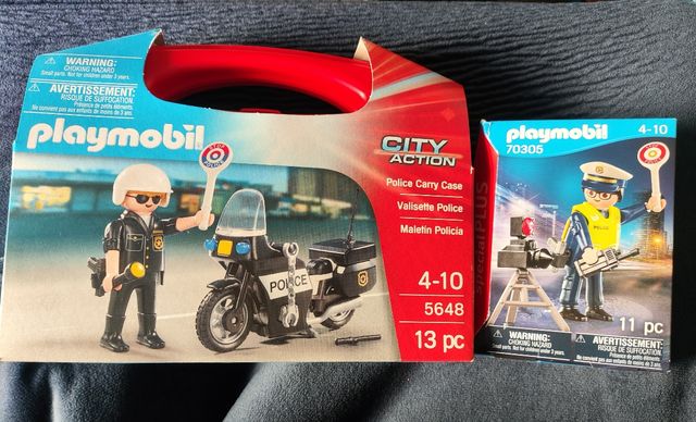 Lote Playmobil Policia