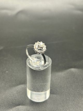 P17470JG ANILLO ORO BLANCO Y DIAMANTES