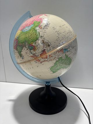 GLOBO TERRAQUEO O BOLA MUNDO VINTAGE