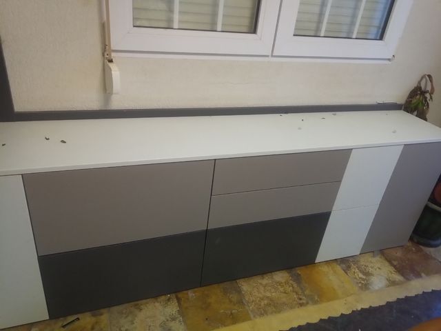 Mueble madera diseño moderno