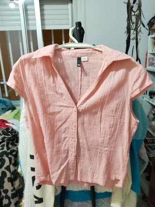 Camisa de media manga