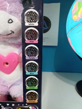 Peluche unicorno con proiettore 40 cm