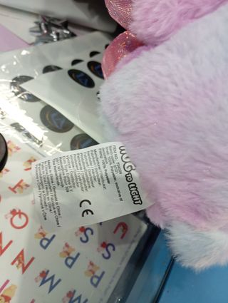 Peluche unicorno con proiettore 40 cm