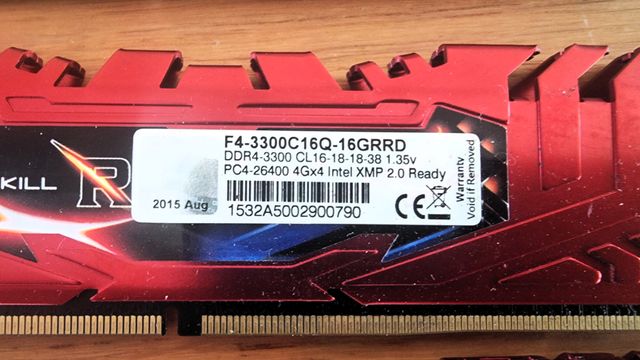KIT RAM 32GB (8x4GB) G.SKILL DDR4 3300