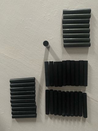 Cilindros huecos para trabajos manuales