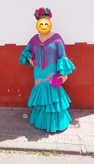 Traje de flamenca Micaela Villa