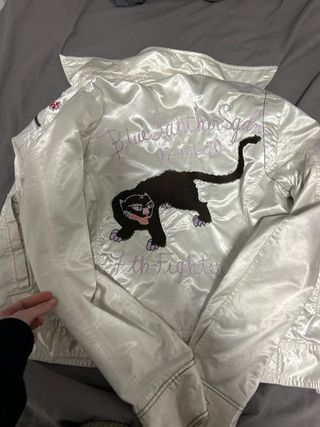 Chaqueta plateada Diesel