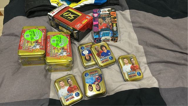 Cajas adrenalyn y topps