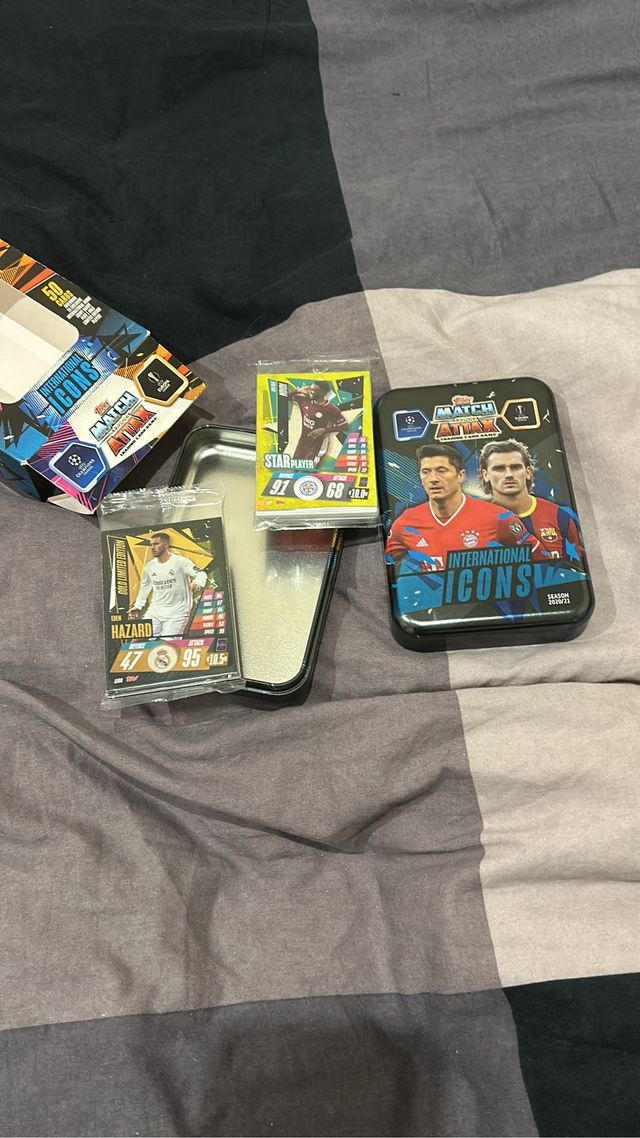 Cajas adrenalyn y topps