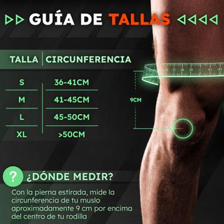 NativoDex Rodillera Estabilizadora Menisco Talla S
