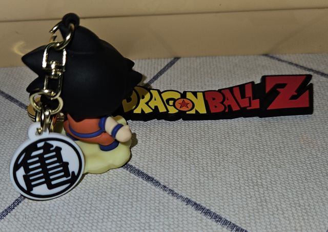 Portachiavi con figura Goku Dragon Ball Z
