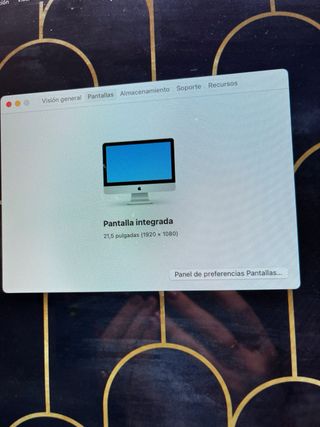 Imac 21.5 pulgadas Apple Ordenador