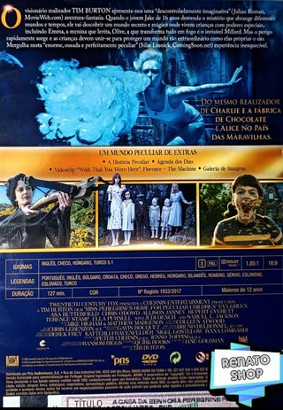 A casa da senhora Peregrine..Tim Burton.