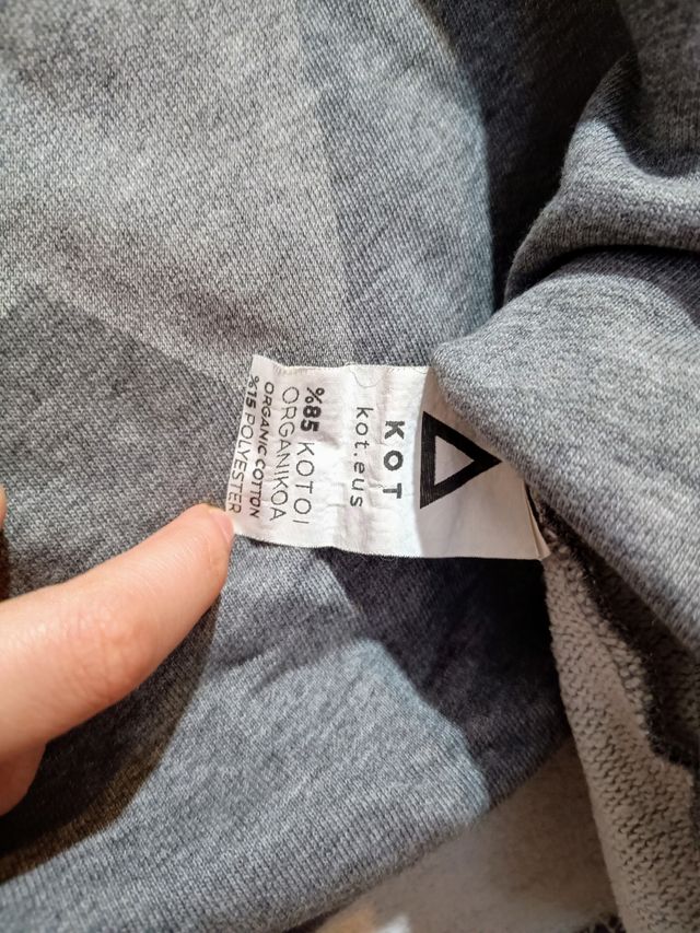 Sudadera gris KOT XS