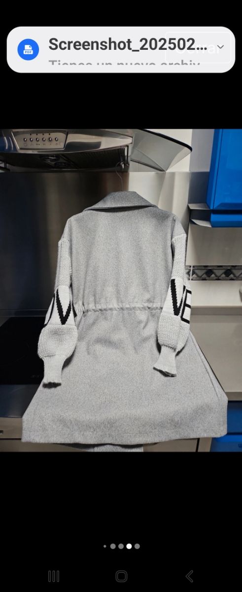 Abrigo nuevo mujer talla XL