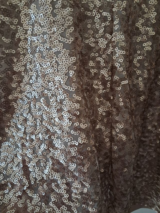 Vestido Fiesta Dorado