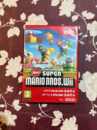 New super mario bros nintendo Wii